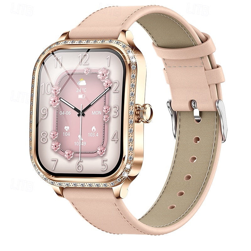 iMosi MK88 Smart Watch 1.75 inch Smartwatch Fitness Running Watch Bluetooth Pedometer Call Reminder Sleep Tracker Compatible with Android iOS Women Hands-Free Calls Waterproof Media Control IP68 36mm4