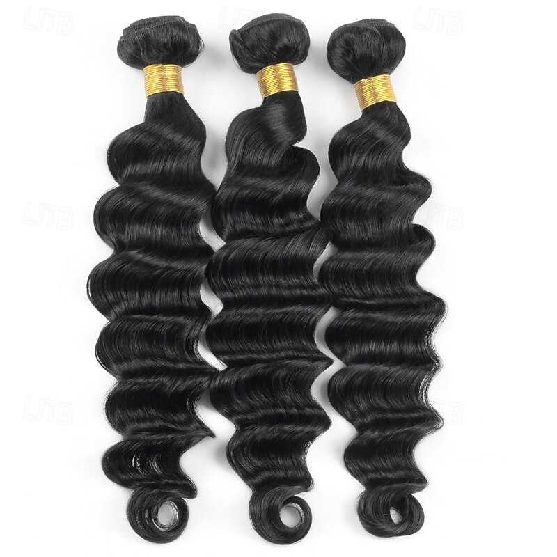 Loose Deep Wave 3 Bundles Ishow Virgin Brazilian Human Hair Extensions2