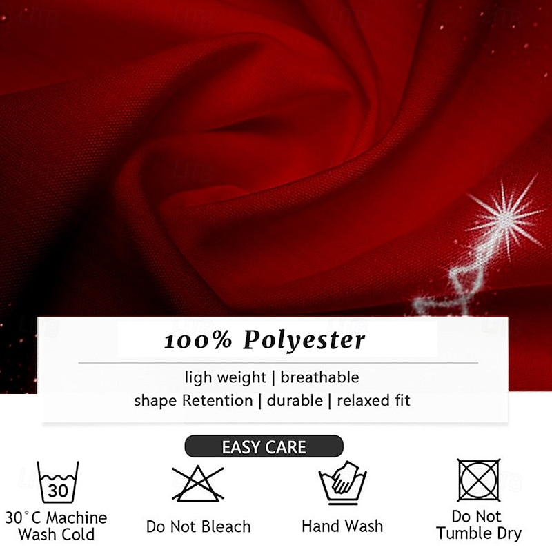 Christmas Men's Tree Sparkly Shirt Dress Shirt Button Up Shirt Long Sleeve Casual New Year Party Evening Wear Daily Fall Winter Spring & Summer Shirt Collar Button Up 3D Print Violet Pink Red Blue3