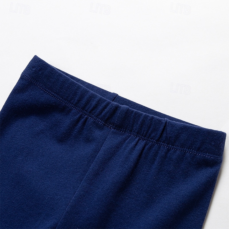 Girls' 3D Cat Pants Leggings Pink Fall Winter Active Basic Kids 4 years+ Outdoor Casual Daily Regular Fit3