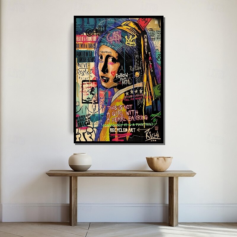 Monopoly Art oil painting handmade street art oil painting Canvas-Richie Rich-Handmade Canvas Street Graffiti Art oil painting  Pop Art Wall Decor oil painting3