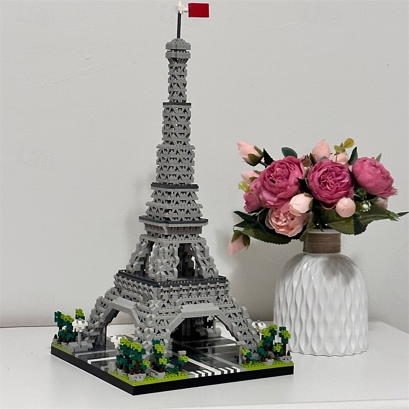 3585pcs Paris Eiffel Tower Building Blocks Set - Explore World Architecture with Educational Toys Perfect for Halloween Thanksgiving Christmas and Easter Gifts2