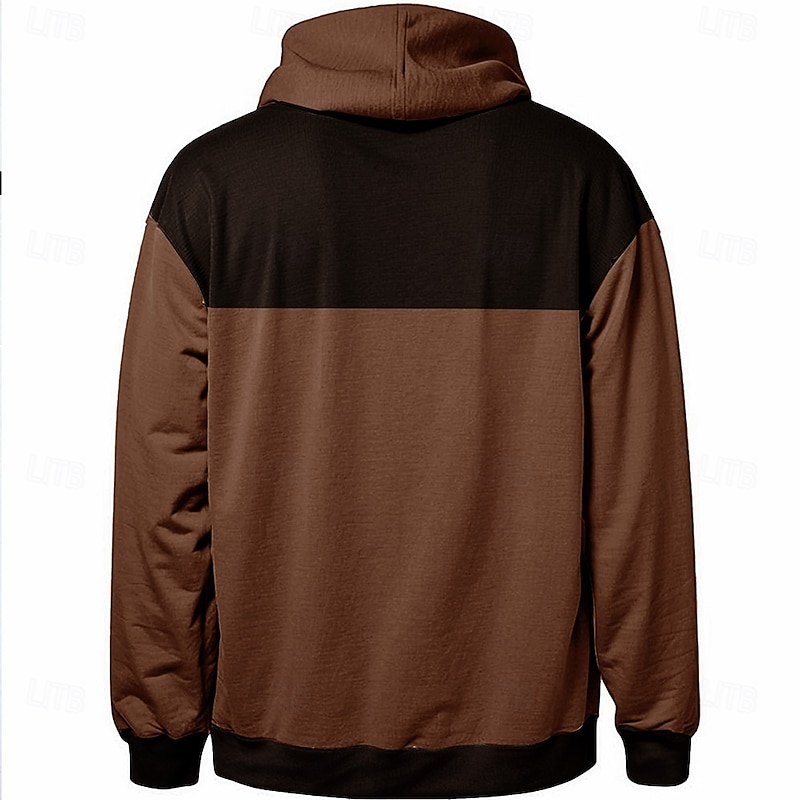 Men's Cow Hoodie Hoodies Sweatshirts Cowboy Casual Long Sleeve Hooded Sports Outdoor Streetwear Maroon Blue Pocket 3D Print Fall Winter Designer2