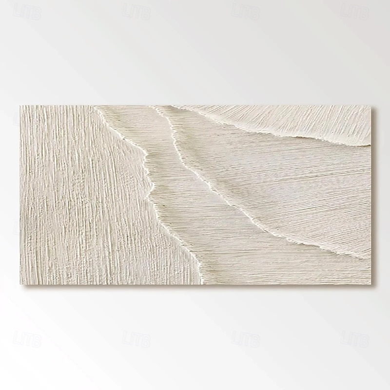 White textured oil painting handmade wall art Black and white Abstract art painting hand painted  Black and white Painting Black and white wall art Black and white 3D textured wall art painting2