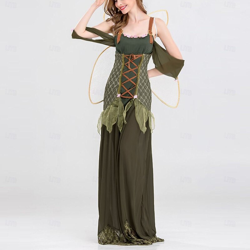 Fairy Halloween Outfits Masquerade Fancy Costume Carnival Costume Cosplay Costume Adults' Women's Carnival Masquerade Halloween Masquerade Easy Halloween Costumes Dress Up4
