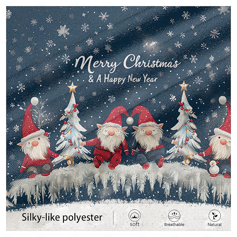 Christmas Men's Elf Polo Shirts Golf Polos Shirts Long Sleeve Polo Shirts Collar Casual Vacation Dailywear 3D Print Buttons Spring Fall & Winter Blue4