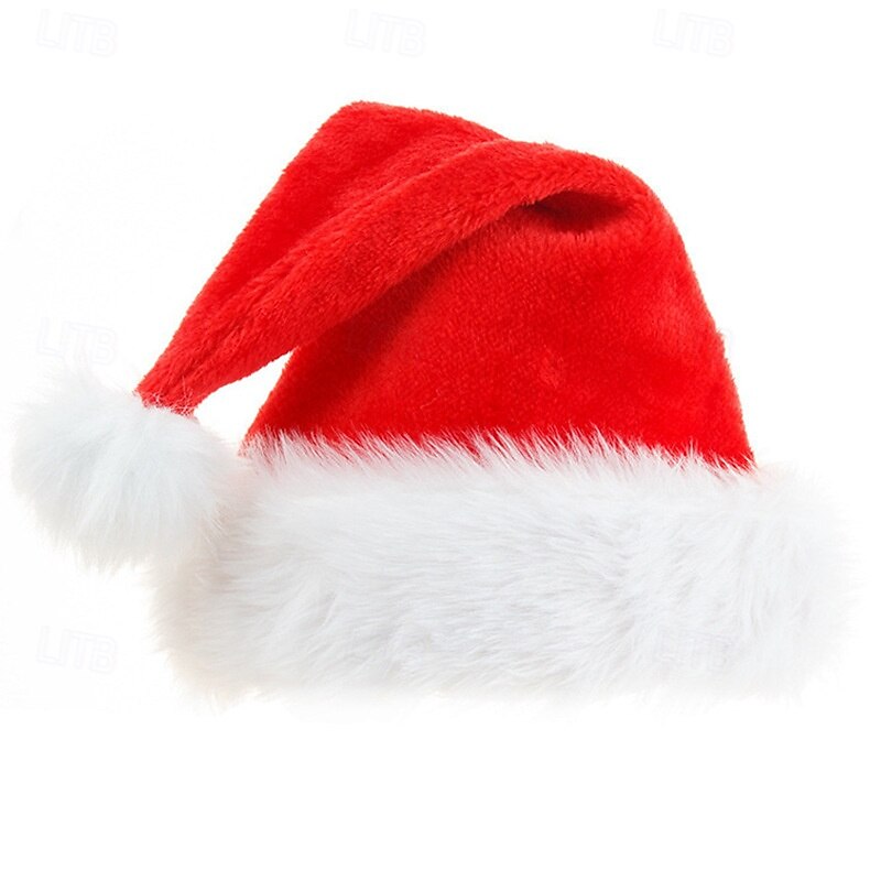 Santa Claus Elf Mrs.Claus Socks / Long Stockings Women's Christmas Adults Christmas New Year Christmas Eve Christmas New Year Eve Hat Cape2