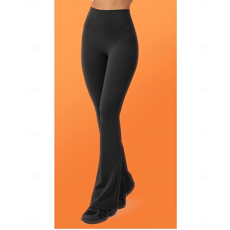 Women's Leggings Casual / Sporty Full Length High Rise Solid Color Breathability Comfortable Micro-elastic Home Black Gray Fall Winter Skinny3