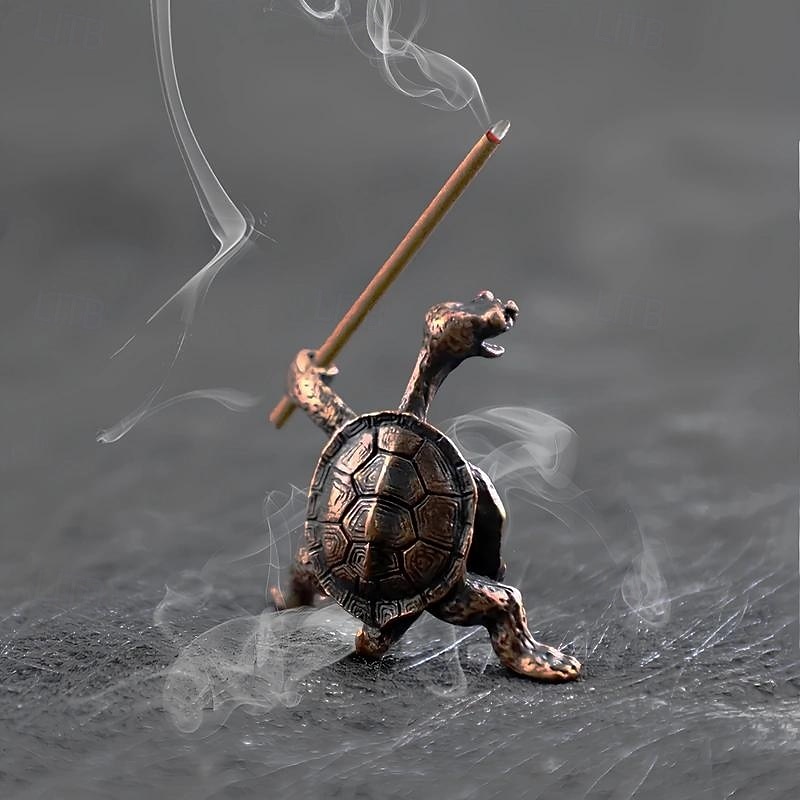 Turtle Incense Holder, Mini Incense Stick Ornament Small Incense Burner Holder, Home Decor