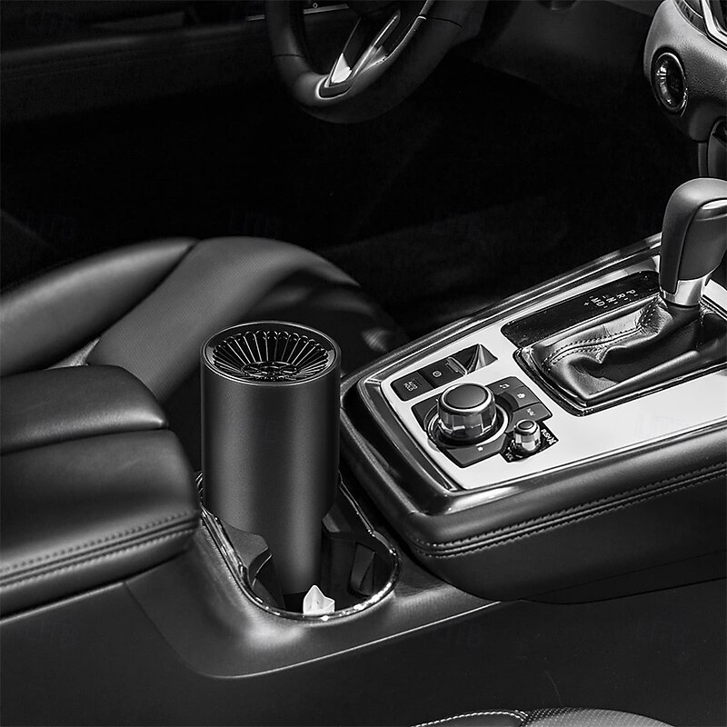 12V/24V Car Heater Fan Auto Heater Fan 2 in 1 Car Defogger Defroster Fast Heating Car Electric Heater Fan with Holder Portable Mini Anti- Fog Plug in Cigarette Lighter4
