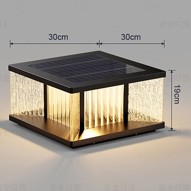 Solar Path Lights Outdoor Bright Solar Lights Outdoor Waterproof LED Solar Garden Lights Metal Landscape Lighting3