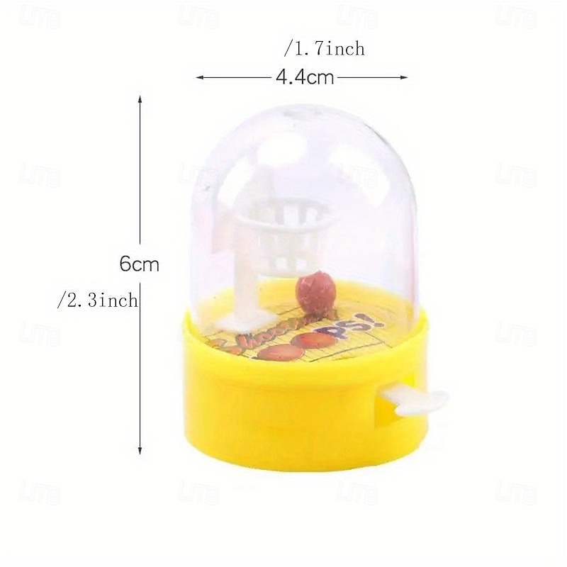 20pcs Mini Desktop Fingers Basketball Shooting Game Toys - Fun Party Favors for Kids Pinata Fillers Bagged Sport Theme Party Supplies for Birthday Celebrations - Colorful Miniature and Portable Ba2