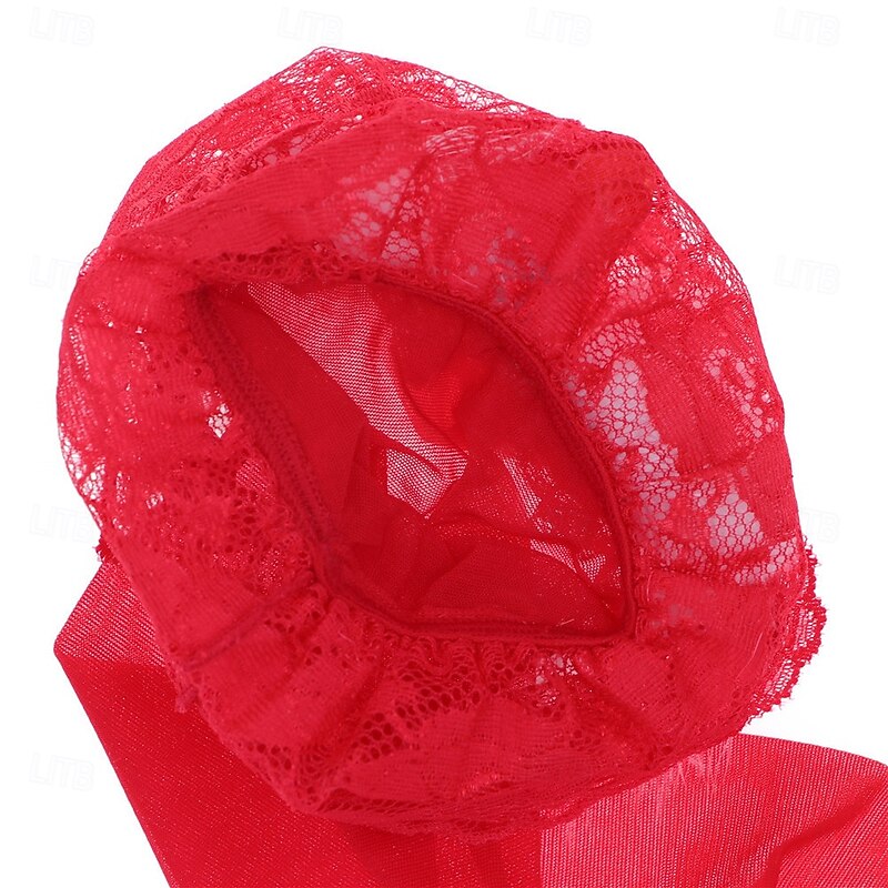 Babydoll Thigh High Socks Women's Sexy Adults Christmas New Year Christmas Eve Christmas Party Stockings3