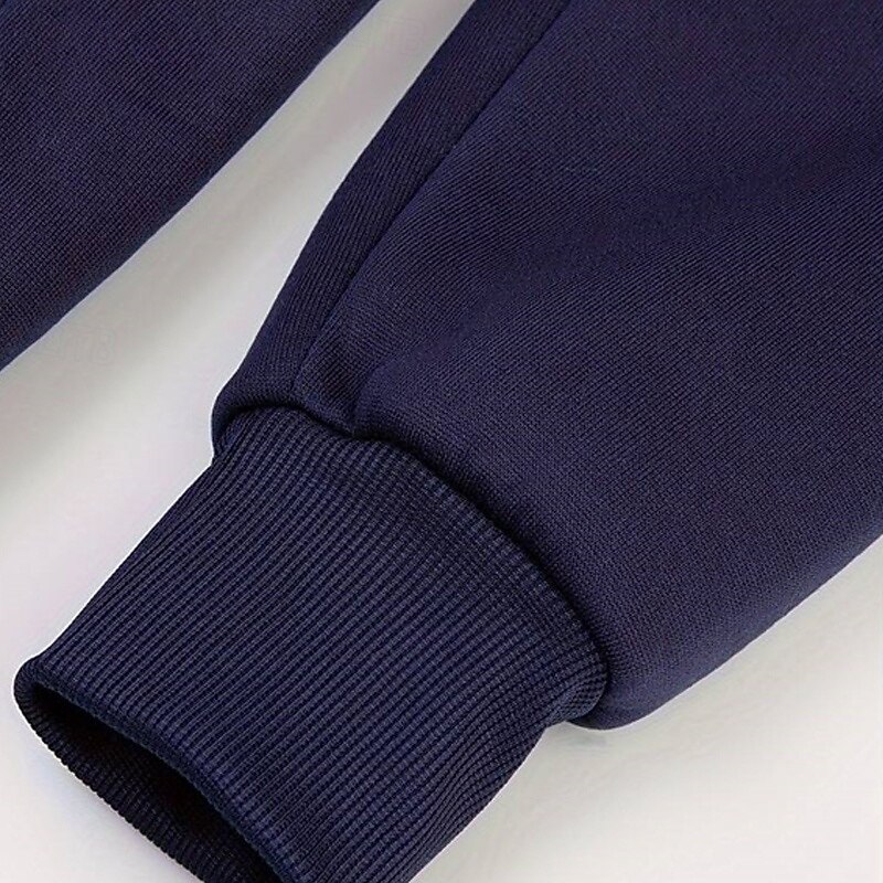 Men's Full Zip Hoodie Zip Up Hoodie Black White Wine Navy Blue Royal Blue Hooded Plain Zip Up Pocket Sports & Outdoor Daily Holiday Polyester Streetwear Basic Casual Spring &  Fall Clothing Apparel3