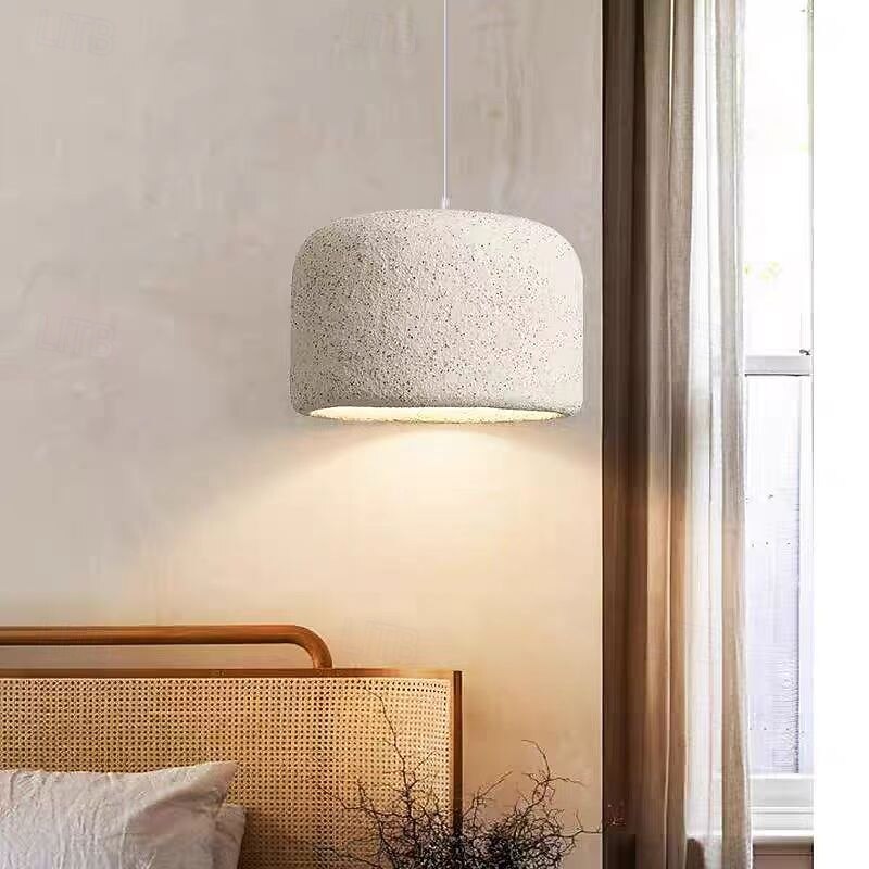 Concrete Cement Pendant Light Creative Design Industrial Modern Resin Dome Hanging Lamp Retro Chandeliers 110-240V 30cm3
