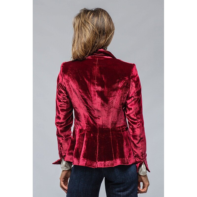 Retro Vintage Western 1980s Coat Jacket Velvet Blazer Slim Fit Fancy Dress Men's Masquerade Casual Pride Parade Pride Month Adults' Coat Fall4