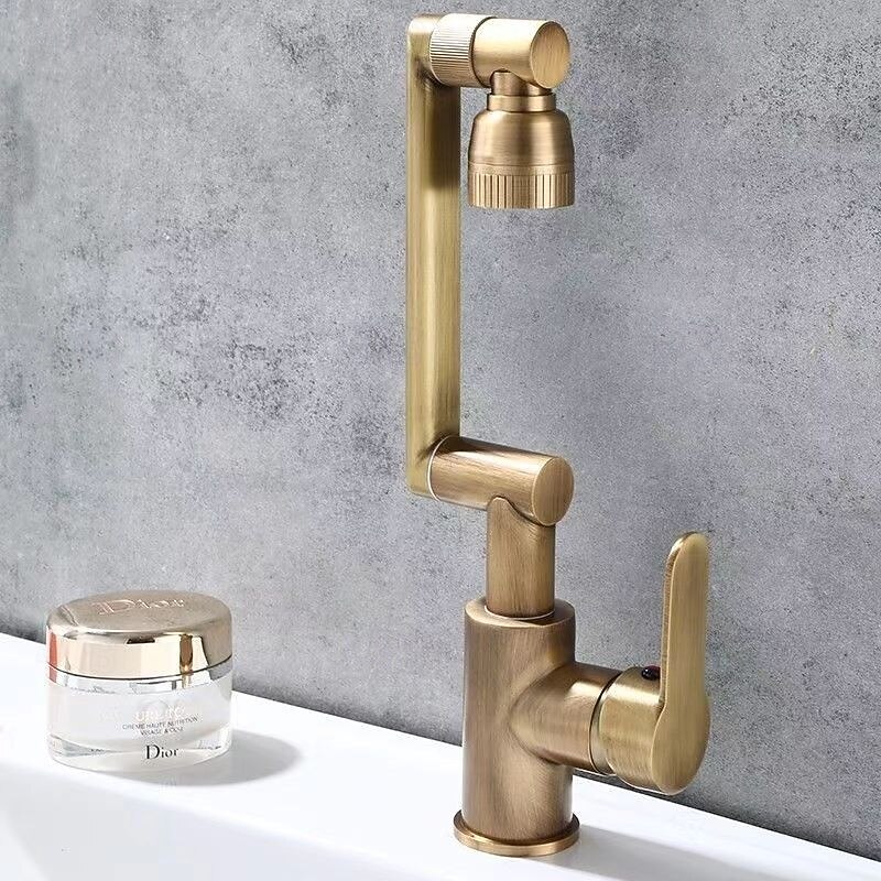 Single Handle Bathroom Faucet Basin Sink Mixer Black Faucet Dual Sprayer Nozzle Hot Cold Crane Mixer Water Tap3