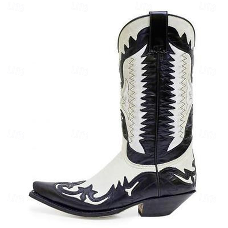 Retro Vintage Hippie 1970s Shoes Western Boot Hippie West Cowboy Fancy Dress Men's Women's Carnival Masquerade Vacation Party / Evening Daily Wear Adults' Shoes All Seasons