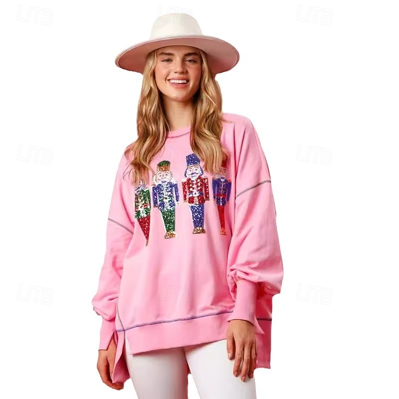 British Household Division Ugly Christmas Sweater / Sweatshirt Sweatshirt Pullover Funny Christmas Sweatshirt Women's Dailywear 3D Print Pattern Adults Christmas New Year Christmas Top3