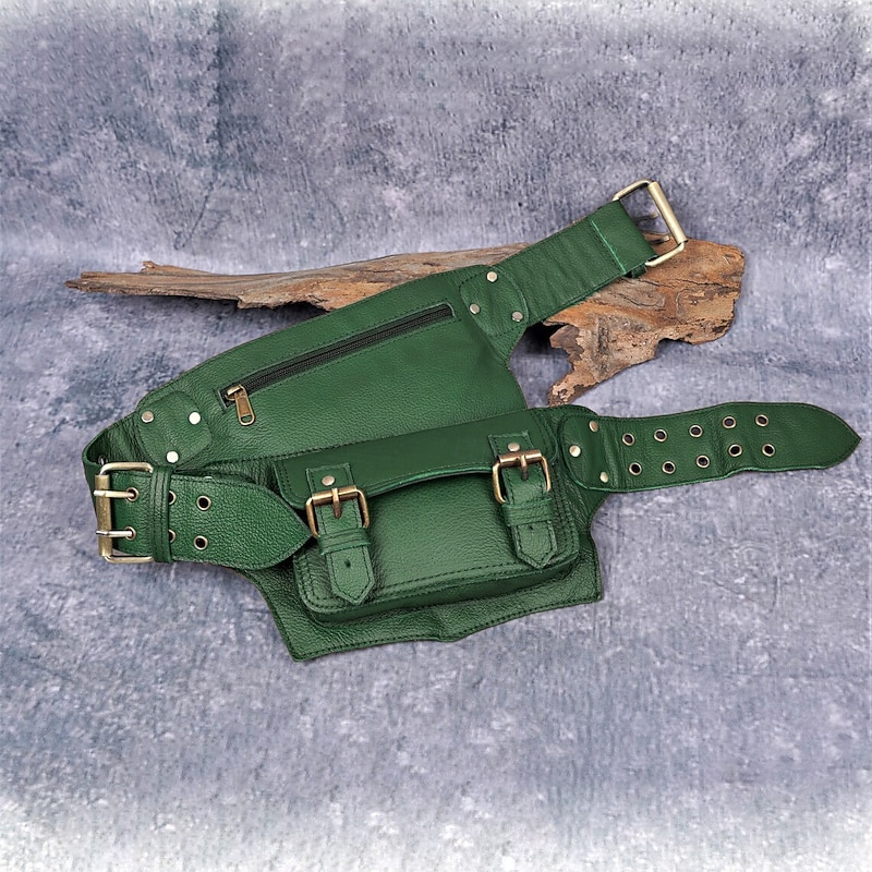 Retro Vintage Medieval Renaissance Bag Fanny Pack Pouch Fancy Dress Men's Women's Celtic Viking Carnival Masquerade Casual Daily Adults' Bag3