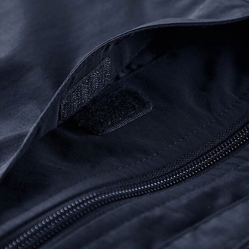 Men's Hiking Vest Hiking Fleece Vest Sleeveless Vest Outdoor Thermal Warm Fleece Lining Comfortable Winter Pocket Polyester Black Army Green Khaki Hunting Fishing Climbing2