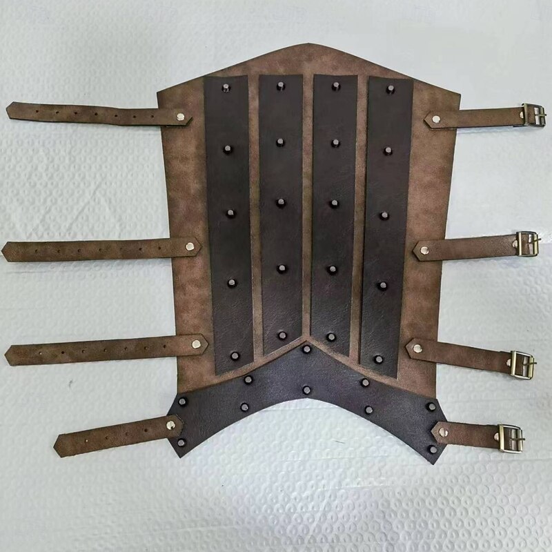 Retro Vintage Medieval Leg Brace Boot Covers Leg Guards Fancy Dress Men's Unisex Viking Carnival Masquerade Performance Stage Renaissance Fair Adults' Legguards4