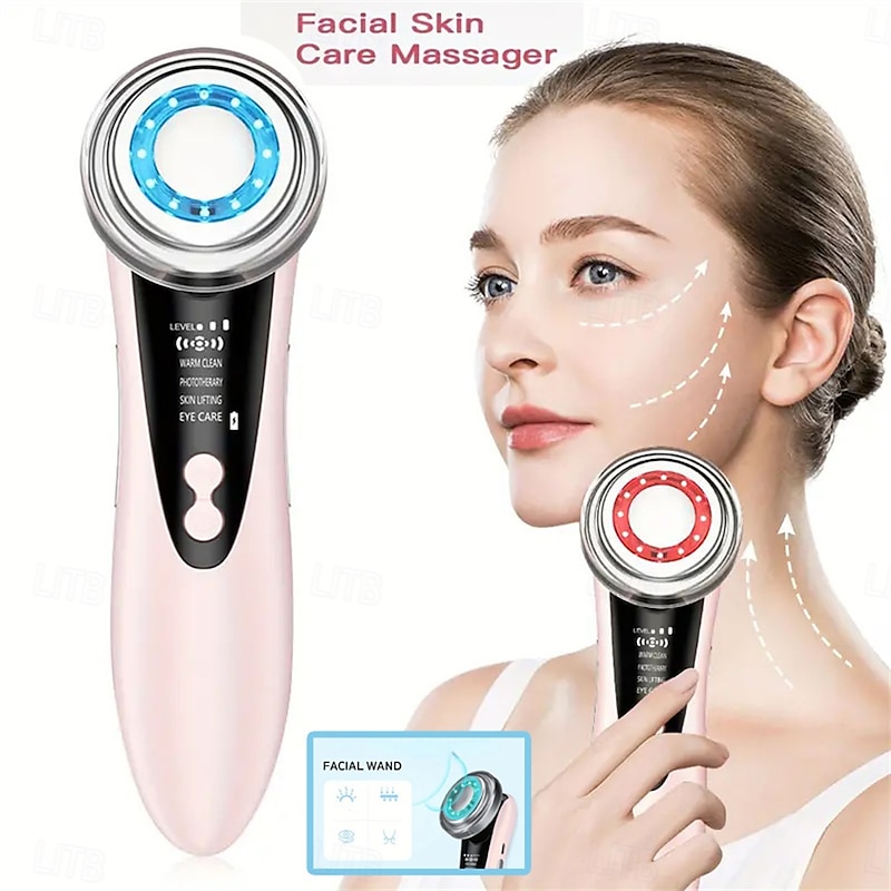 Rechargeable Anti-Aging and Anti-Wrinkle Facial Skin Care Massager USB Charging Home Skin Care Instrument Ideal Gift for Women