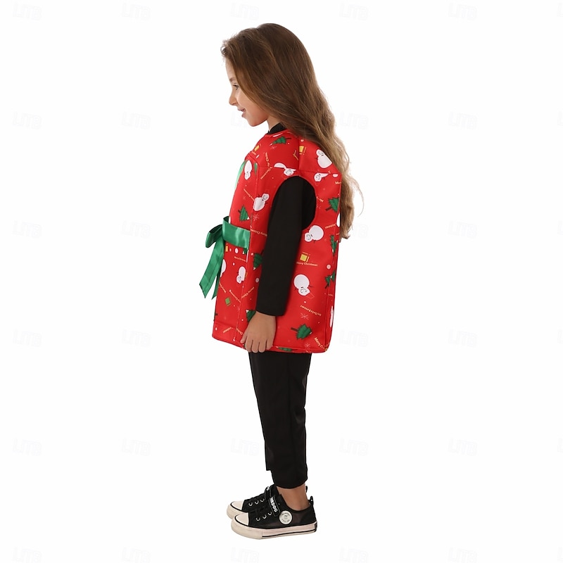 Christmas Gift Party Costume Boys' Girls' Cute Funny Kid's Christmas New Year Christmas Eve Christmas Party Top4