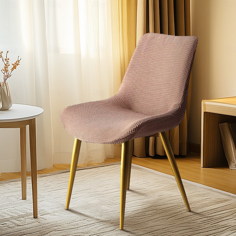 Dining Chair Slipcover Stretch Chair Seat Cover for Dining Room Chair Protectors Covers Dining, Soft Thick Washable