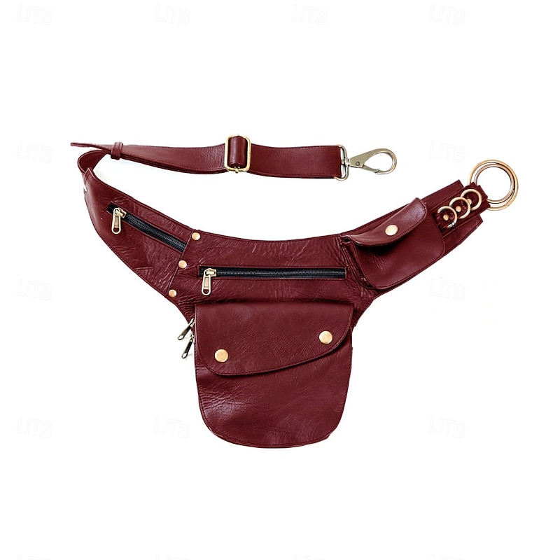 Retro Vintage Medieval Renaissance Bag Fanny Pack Pouch Fancy Dress Men's Women's Celtic Viking Fantasy Carnival Masquerade Casual Daily Adults' Bag4