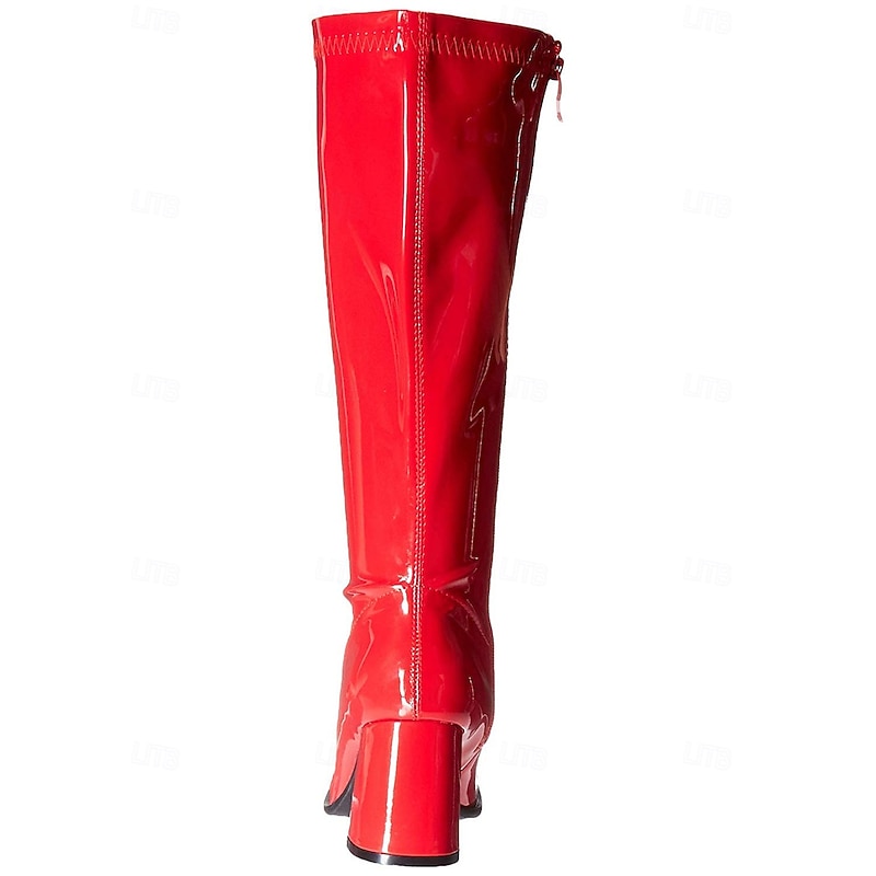Retro Vintage 1970s Shoes Gogo Boots Knee High Boots Sequins Fancy Dress Women's Carnival Party Club Pride Parade Adults' Shoes4