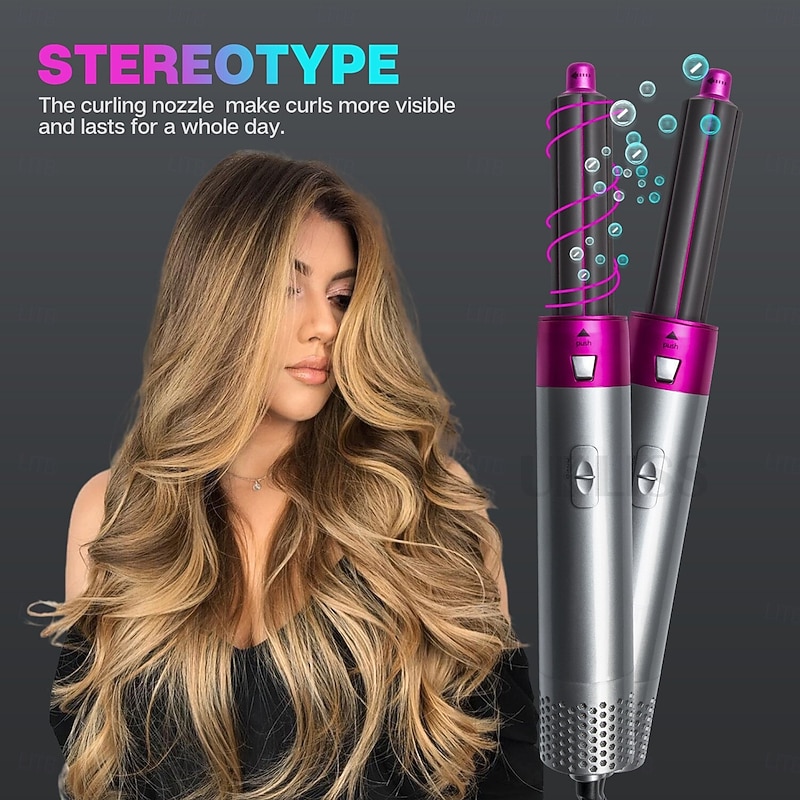 5 In 1 Multifunctional Hair Dryer 5 in 1 Rotation Multifunctional Hair Styler Hot Air Hair Brush3