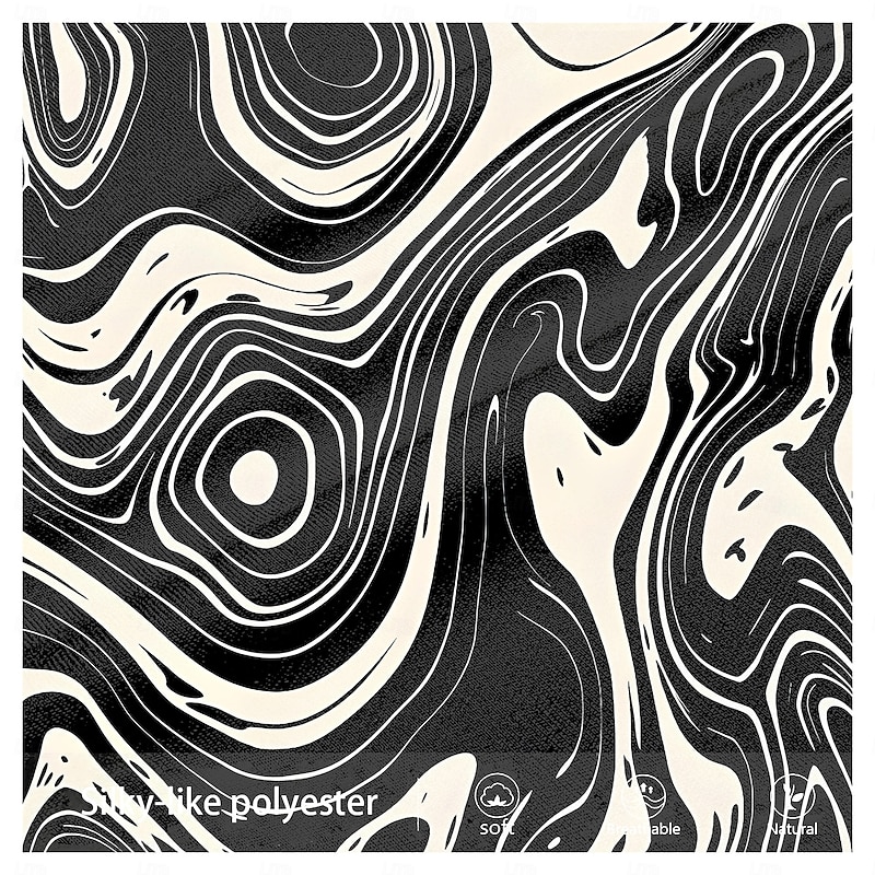 Men's Curve Dress Pants Mid Waist Fashion Business Casual Formal Outdoor Dailywear Zipper Pocket Straight Leg Trousers Summer Spring Fall 3D Print Black3