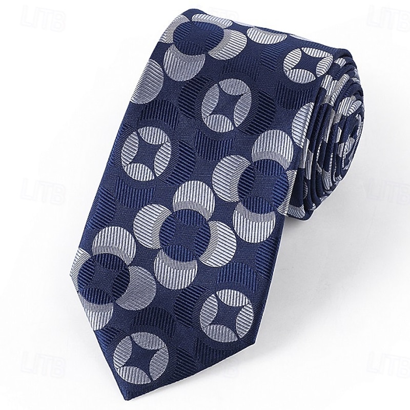 Men's 100% Silk Ties Elegant Fashion Designer Formal Wedding Party