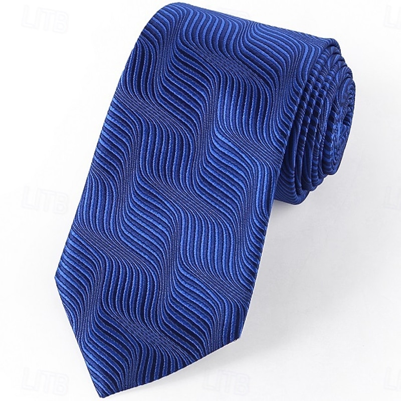 Men's Ties Elegant Fashion Designer Embroidered Embroidery Paisley Optical Illusion Striped Formal Wedding Christmas2