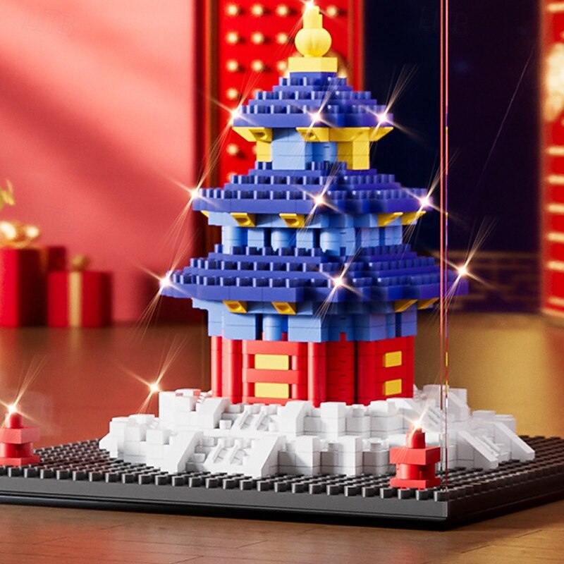 Moon Palace Building Blocks - Small Educational Construction Assembly Toys for Children Fostering Creativity Problem-Solving Skills and Fine Motor Development3