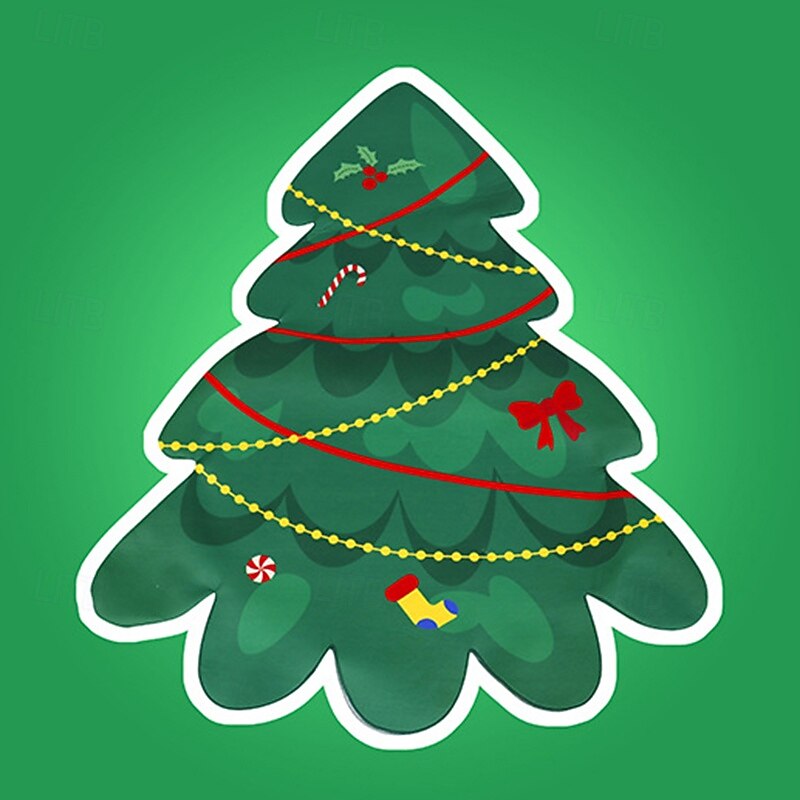 Christmas Trees Costume Men's Women's Cosplay Costume Adults Christmas New Year Christmas Eve Christmas Party Onesie3