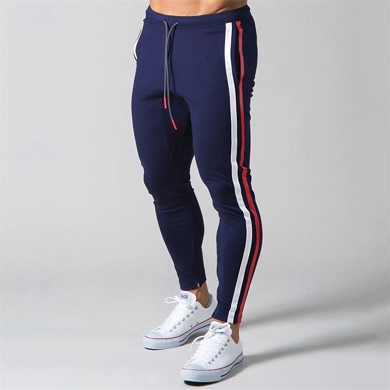 Men's Joggers Sweatpants Running Pants Athletic Pants GYM Pants Pocket Drawstring Pants / Trousers Outdoor Sports & Outdoor Athletic Quick Dry Lightweight Soft Marathon Running Workout Tailored Fit3