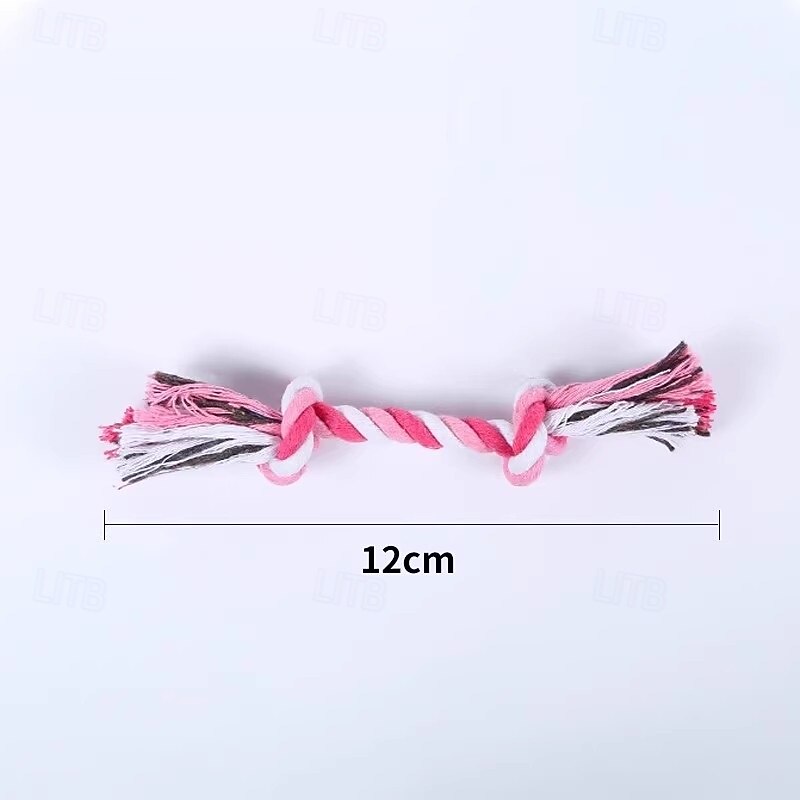 Ball Chew Toy Plush Toy Interactive Toy Ropes with Pet Exercise Releasing Pressure Pet Training Teething Rope Toy Teething Toy for Dog Indoor Outdoor Pet Play3