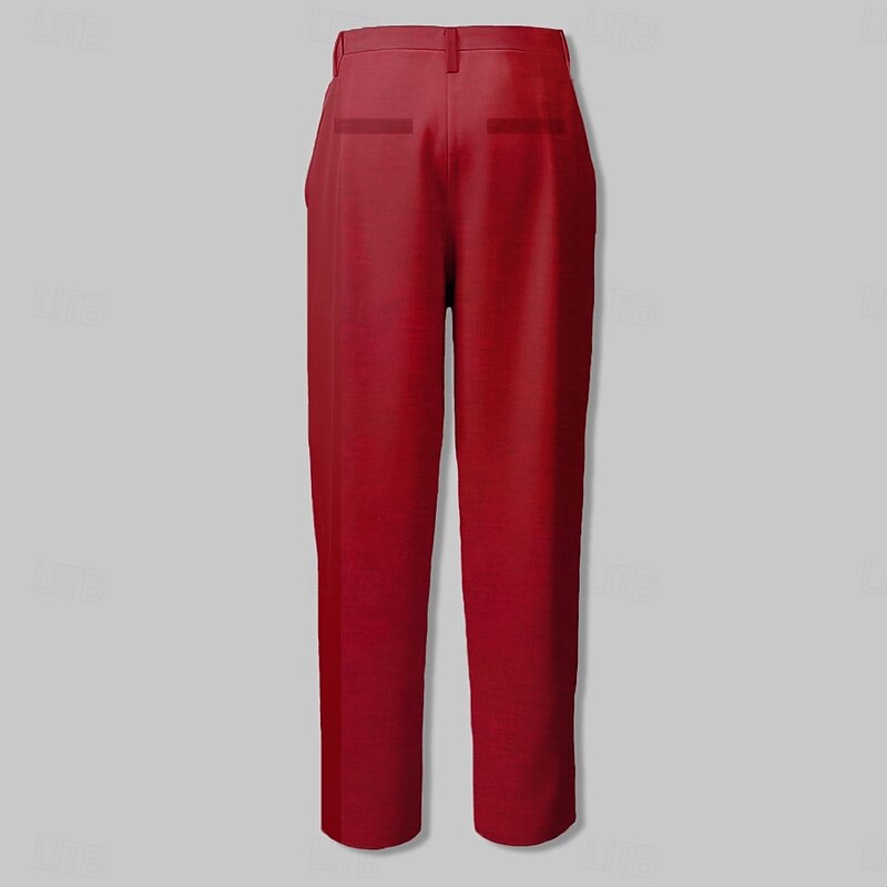 Christmas Men's Christmas tree Printed Pants Tree Fashion Casual Dress Zipper Pocket Mid Waist Party Dailywear Holiday Summer Spring Fall 3D Print Slim Fit Inelastic3