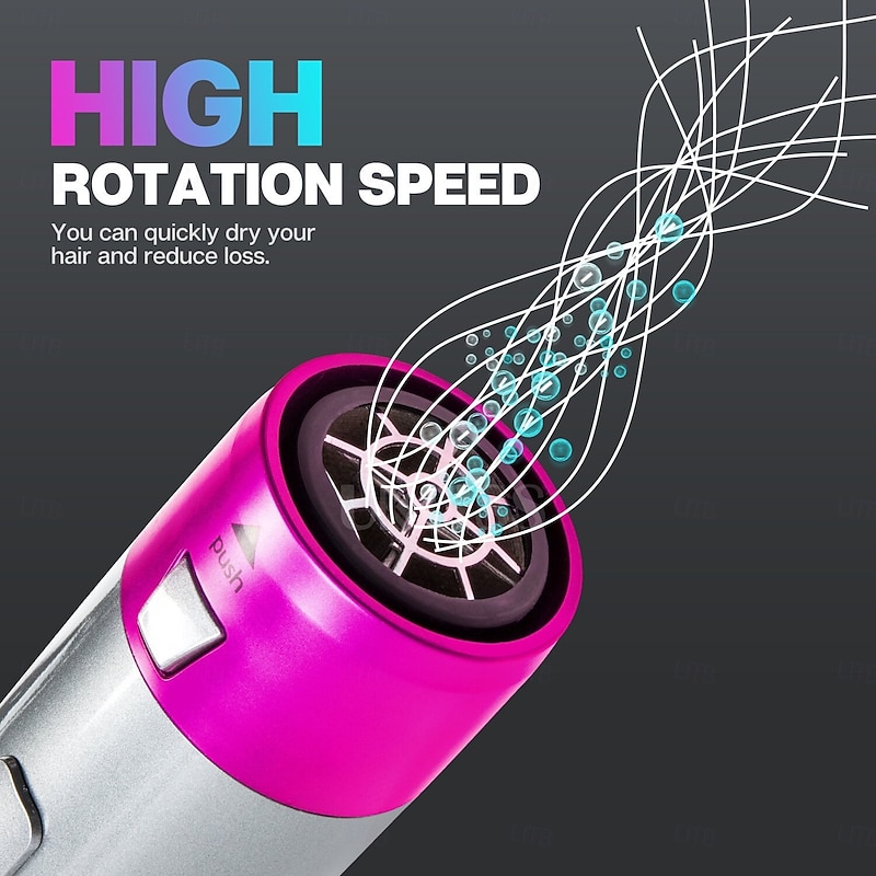 5 In 1 Multifunctional Hair Dryer 5 in 1 Rotation Multifunctional Hair Styler Hot Air Hair Brush4