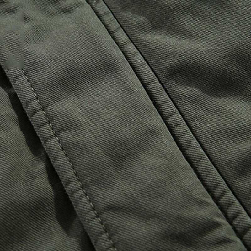 Men's Fleece Jacket Outdoor Fleece Lining Windproof Hiking Outfits Hiking Clothes Winter Autumn / Fall Windbreaker Solid Color Black Army Green Khaki3