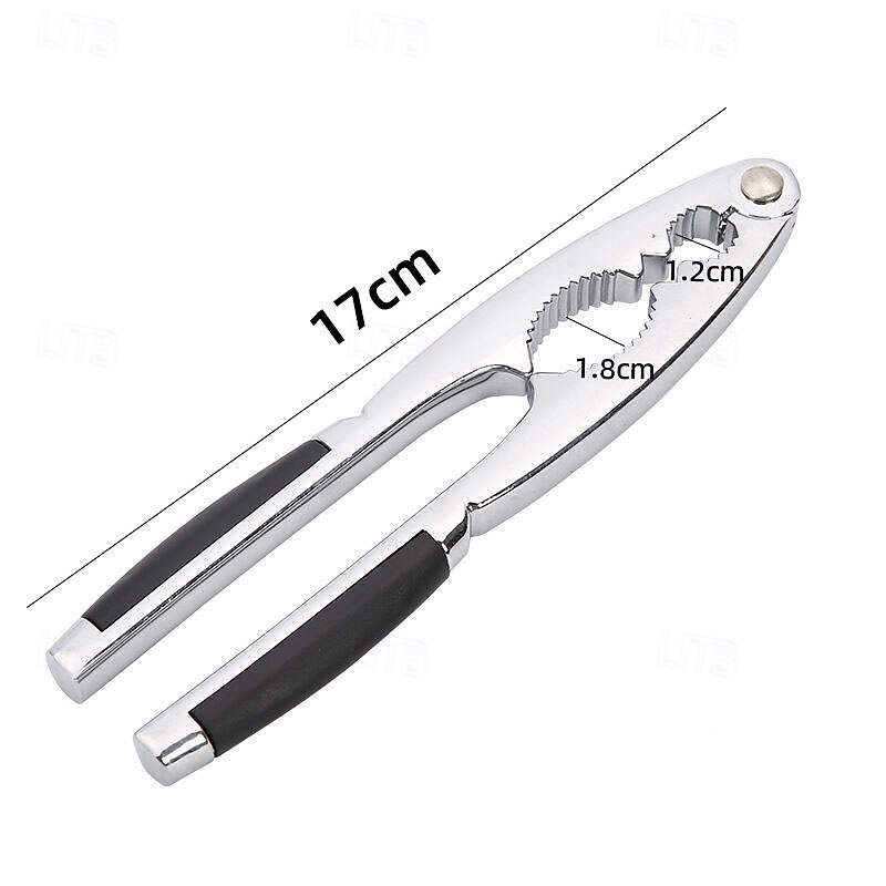 Stainless Steel Nutcracker Set with Crab Needle - Durable, Rust-Resistant Walnut & Nut Opener for All Nuts - Versatile Kitchen Gadget for Home and Commercial Use4