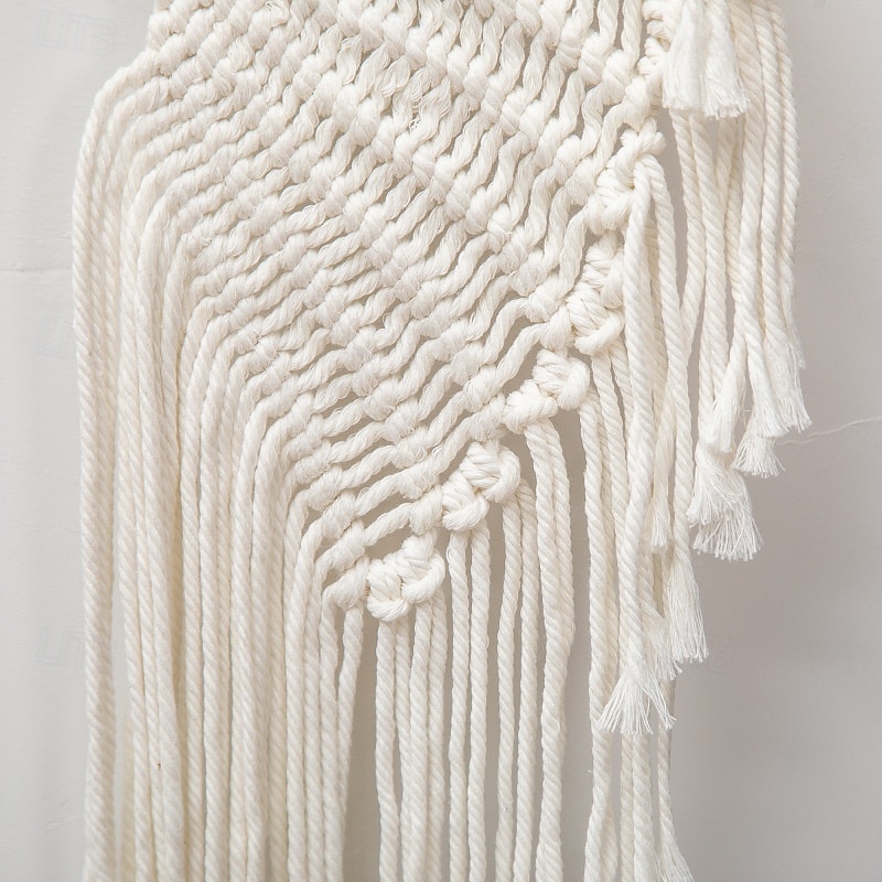 Large Macrame Angel Wings Wall Hanging Boho Chic Style Wall Decor Crochet Cotton Bedroom Backdrop Home Decor4