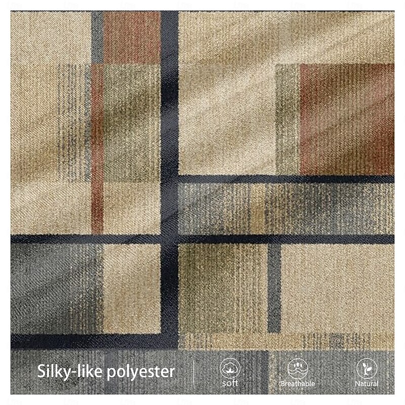 Christmas Men's Plaid Hoodie Hoodies Sweatshirt Fashion Daily Long Sleeve Hooded Holiday Travel Khaki Drawstring Zipper Pocket Fall Winter Designer3