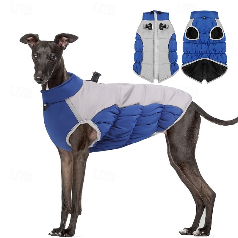 Dog Cat Coat Jacket Vest Puffer Jacket Leisure Windbreaker Winter Waterproof Windproof Warm Soft Washable Christmas Halloween New Year Oktoberfest Beer Valentine's Day Outdoor Sports Traveling Casual