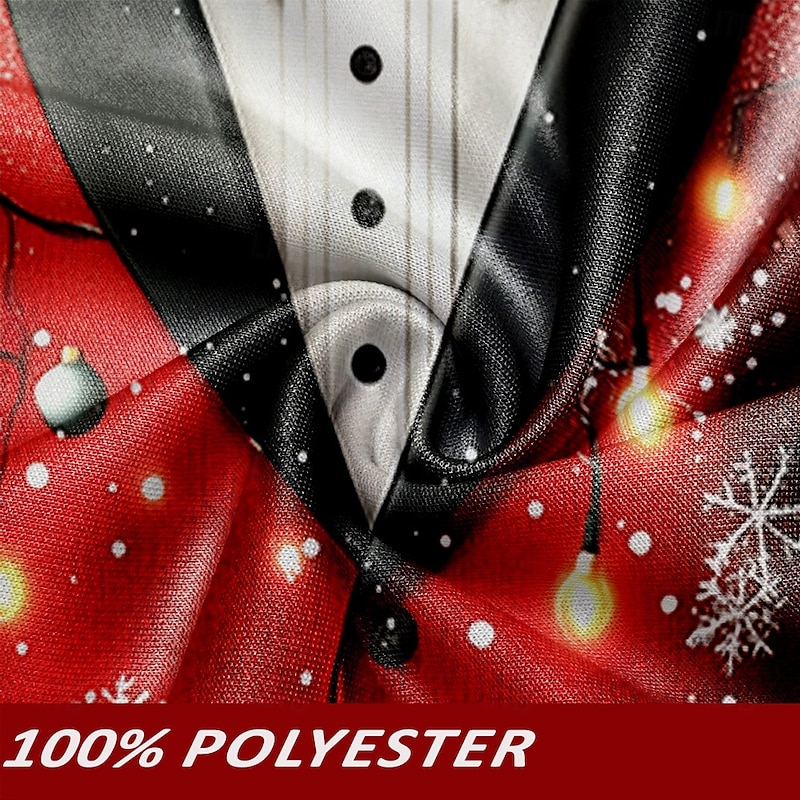 Christmas Men's Christmas Costume Sweatshirt Long Sleeve Sweatshirt Crew Neck Party Funny 3D Printing Party Sports Outdoor Holiday Crewneck Winter Spring &  Fall3