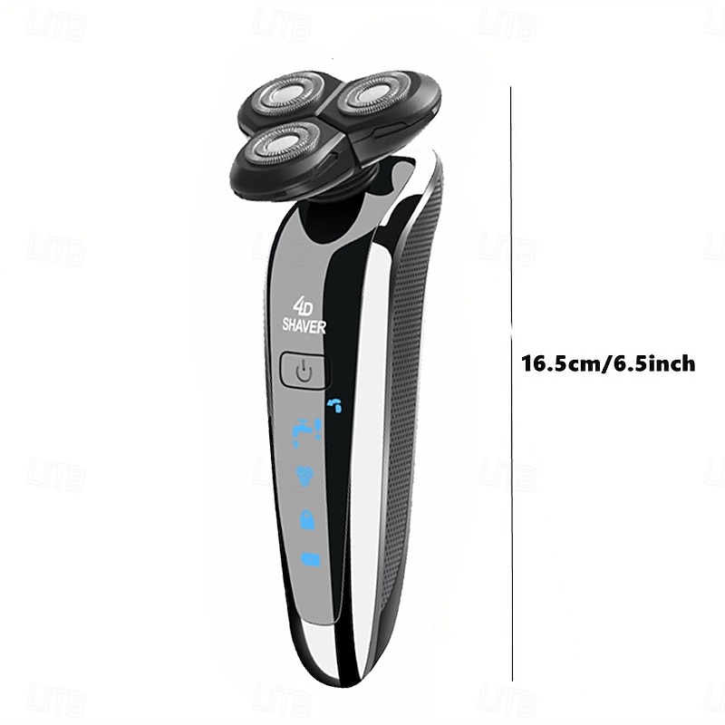 3-in-1 Hair Trimmer Multifunctional Hair Clipper All-in-one Nose Hair Trimmer Shaver Safe Non-stuck Men's Home Hair Care3