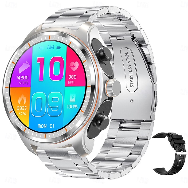 Imosi 1.53 inch Smart Watch Bluetooth Call Pedometer Earphones 2 In 1 Earbuds Local Music Playback TWS Bluetooth Wireless Sports Headset Smartwatch3