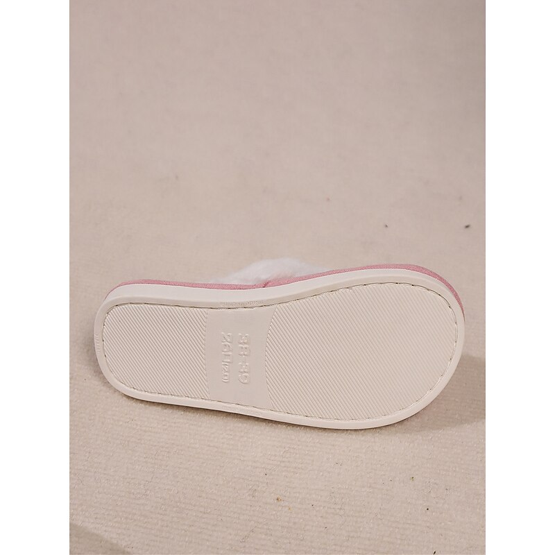 Women's Cozy Faux Fur Lined Slippers with Suede Finish – Warm Indoor Shoes for Winter Comfort4